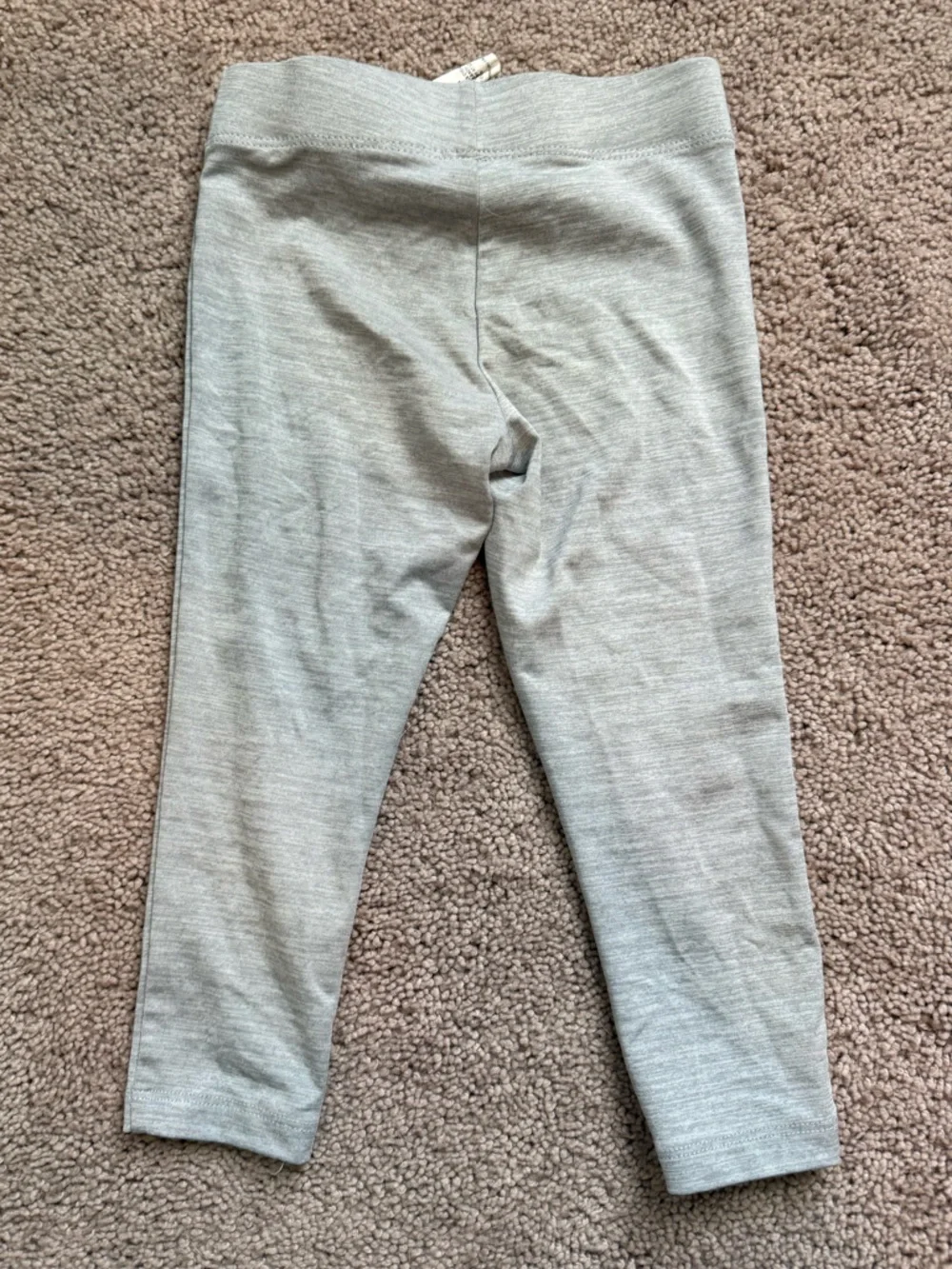 Puma Girls Lavender Zip Hoodie with Light Gray Leggings - Picture 8 of 8